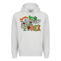Dove Grey spooky sourus Premium Hoodie - CowhideDigitalArt