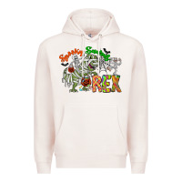 Pale Pink spooky sourus Premium Hoodie - CowhideDigitalArt