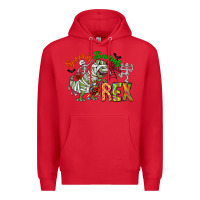 Red spooky sourus Premium Hoodie - CowhideDigitalArt