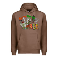 Chestnut spooky sourus Premium Hoodie - CowhideDigitalArt