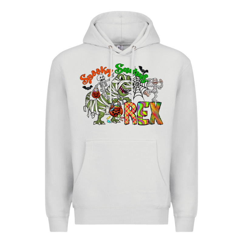 Spooky Sourus Premium Hoodie by CowhideDigitalArt | Teevron