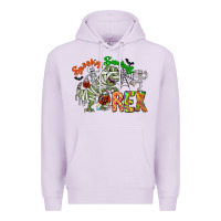 Lilac spooky sourus Premium Hoodie - CowhideDigitalArt