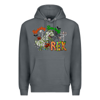 Rock spooky sourus Premium Hoodie - CowhideDigitalArt