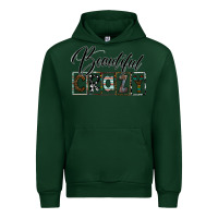 Forest Green beatiful crazy Urban Hoodie - SublimationCraftShop