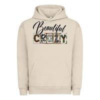 Pigment French Oak beatiful crazy Urban Hoodie - SublimationCraftShop