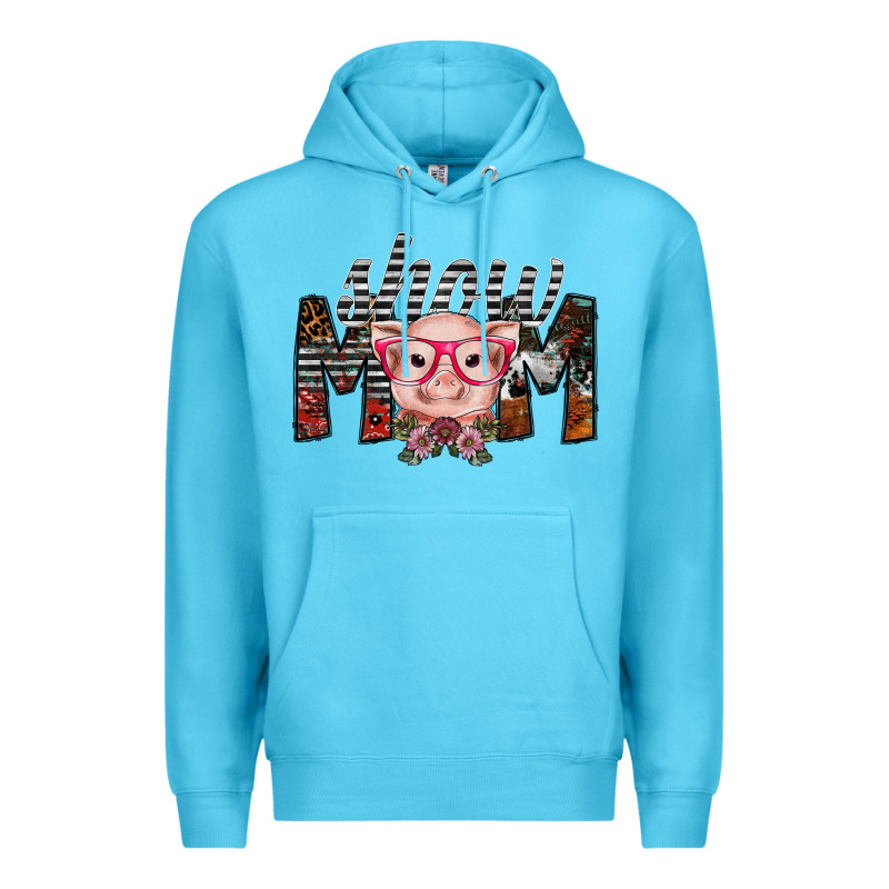 Show Mom Premium Hoodie by SublimationCraftShop | Teevron
