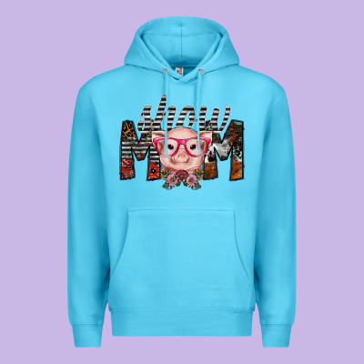 Show Mom Premium Hoodie Designed By Sublimationcraftshop