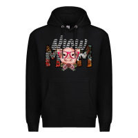 Black show mom Premium Hoodie - SublimationCraftShop