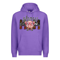 Purple show mom Premium Hoodie - SublimationCraftShop