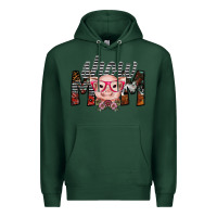Sports Green show mom Premium Hoodie - SublimationCraftShop