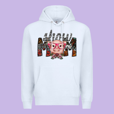 Show Mom Premium Hoodie Designed By Sublimationcraftshop