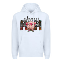 White show mom Premium Hoodie - SublimationCraftShop