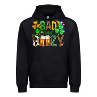 Black Bad and boozy st. patricks day Urban Hoodie - Neo Western