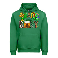 Emerald Bad and boozy st. patricks day Urban Hoodie - Neo Western