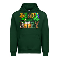 Forest Green Bad and boozy st. patricks day Urban Hoodie - Neo Western