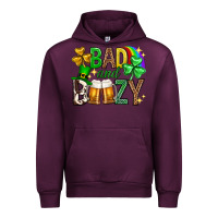 Mauve Wine Bad and boozy st. patricks day Urban Hoodie - Neo Western