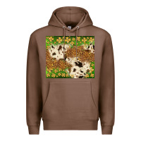Chestnut St. Patrick's Day shamrock tumbler Premium Hoodie - Neo Western