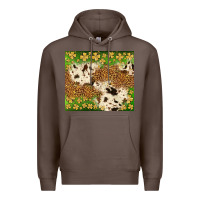 Coffee St. Patrick's Day shamrock tumbler Premium Hoodie - Neo Western