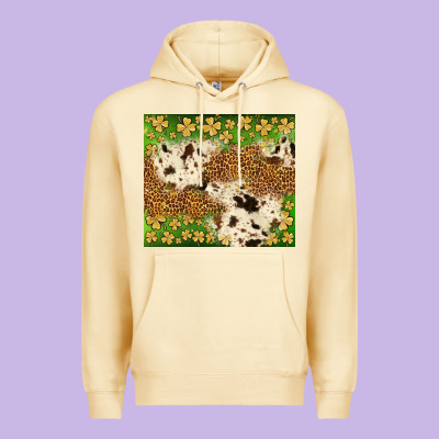 St. Patrick's Day Shamrock Tumbler Premium Hoodie Designed By Neo Western