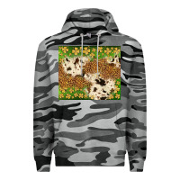 Slate Camo St. Patrick's Day shamrock tumbler Premium Hoodie - Neo Western