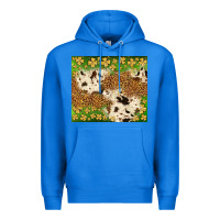 True Royal St. Patrick's Day shamrock tumbler Premium Hoodie - Neo Western