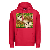 Cardinal St. Patrick's Day shamrock tumbler Premium Hoodie - Neo Western
