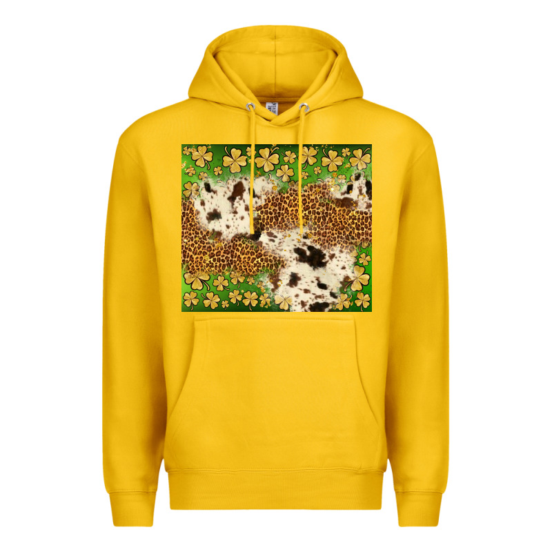 St. Patrick's Day Shamrock Tumbler Premium Hoodie by Neo Western | Teevron