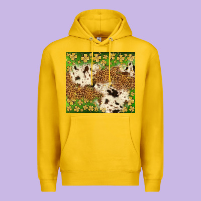St. Patrick's Day Shamrock Tumbler Premium Hoodie Designed By Neo Western