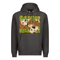 Smoke St. Patrick's Day shamrock tumbler Premium Hoodie - Neo Western