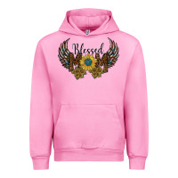 Fuchsia Pink blessed mom Urban Hoodie - SublimationCraftShop