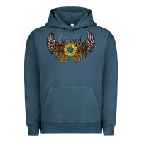 Pigment Midnight Navy blessed mom Urban Hoodie - SublimationCraftShop