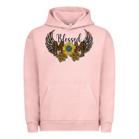 Pigment Salmon blessed mom Urban Hoodie - SublimationCraftShop