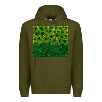 Army Green St. patrick's Day shamrock leopard  tumbler Premium Hoodie - Neo Western