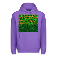 Purple St. patrick's Day shamrock leopard  tumbler Premium Hoodie - Neo Western