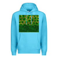 Ocean Blue St. patrick's Day shamrock leopard  tumbler Premium Hoodie - Neo Western