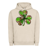 Pigment French Oak Cowhide leopard shamrock 4th of july Urban Hoodie - Neo Western