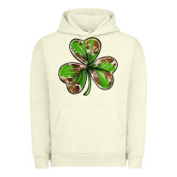 Pigment Pistachio Cowhide leopard shamrock 4th of july Urban Hoodie - Neo Western