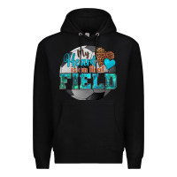 Black my heart is on that field soccer Premium Hoodie - HRA Design Shop
