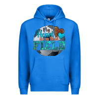 True Royal my heart is on that field soccer Premium Hoodie - HRA Design Shop