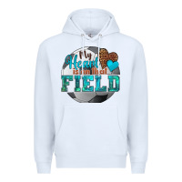 White my heart is on that field soccer Premium Hoodie - HRA Design Shop