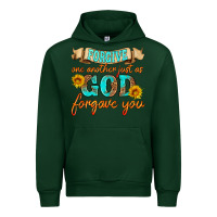 Forest Green forgive one another just as god forgave you Urban Hoodie - HRA Design Shop