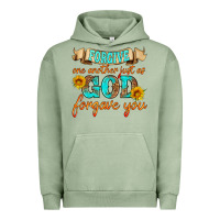 Pigment Oil Green forgive one another just as god forgave you Urban Hoodie - HRA Design Shop