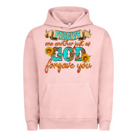 Pigment Salmon forgive one another just as god forgave you Urban Hoodie - HRA Design Shop