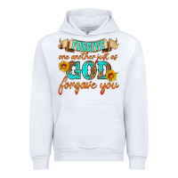 White forgive one another just as god forgave you Urban Hoodie - HRA Design Shop