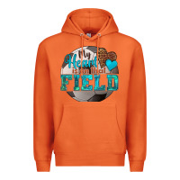 Carrot my heart is on that field soccer Premium Hoodie - HRA Design Shop