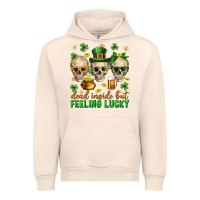 Sandshell Dead inside but feeling lucky st. patricks day Urban Hoodie - Neo Western