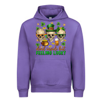 Tulip Dead inside but feeling lucky st. patricks day Urban Hoodie - Neo Western