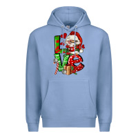 Colony Blue love gnomes Premium Hoodie - FaDigitalArtStudio