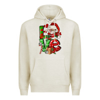 Oatmeal Heather love gnomes Premium Hoodie - FaDigitalArtStudio