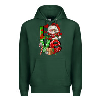 Sports Green love gnomes Premium Hoodie - FaDigitalArtStudio